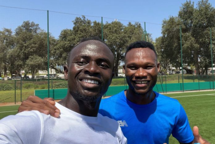 Sadio Mané à Rabat