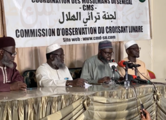 Tamxarit: la déclaration de la Coordination des musulmans du Sénégal