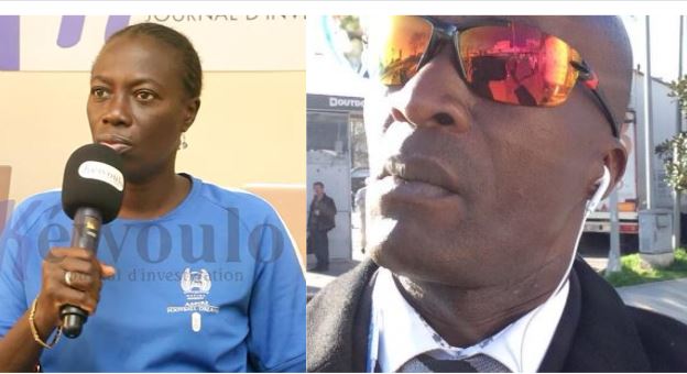Christine Coly et son défunt mari François Mancabou