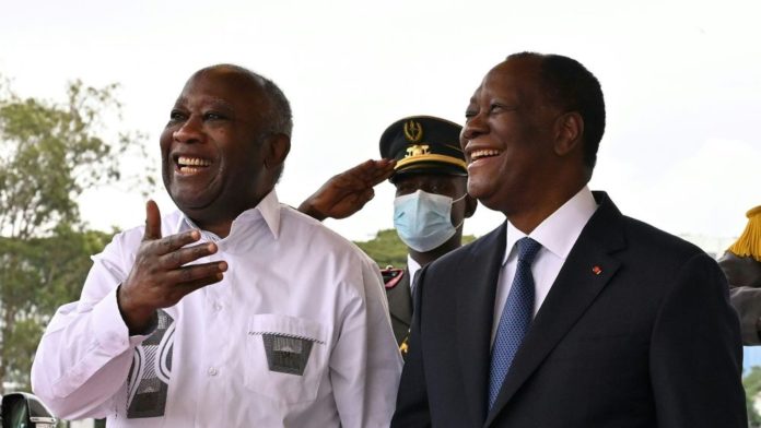 Gbagbo et Ouattara