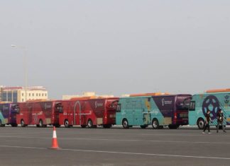Mondial 2022-Au Qatar, une répétition avec 1 300 bus