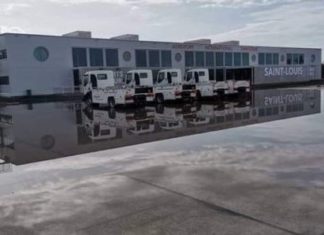 Aéroport de Saint-Louis: la pluie atterrit, et le nouveau joyau inondé «de haut»