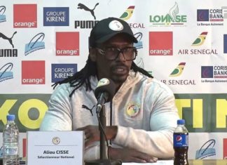 MATCH AMICAL: Aliou Cissé voit l’Iran comme la meilleure équipe d’Asie