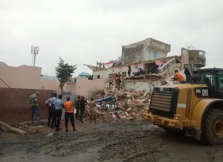 Effondrement d’une dalle à Kaolack: le bilan passe à quatre morts