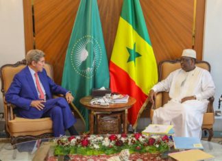 Sénégal-USA : L’envoyé spécial du Président des États-Unis pour le Climat reçu au Palais