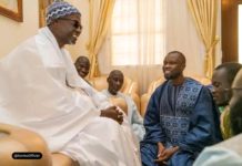 Màggal de Touba: Serigne Cheikh Mbacké Abdou Khadre félicite Sonko pour son travail