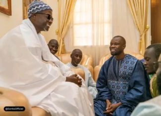 Màggal de Touba: Serigne Cheikh Mbacké Abdou Khadre félicite Sonko pour son travail