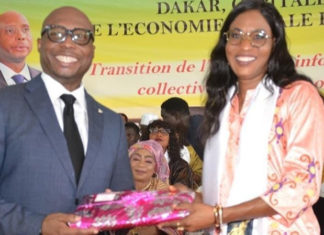 Forum mondial de l’économie solidaire: Zahra Iyane Thiam et Barthélémy Diaz côte à côte