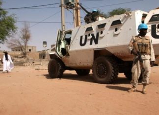 Mali: trois Casques bleus blessés dans l’explosion d’une mine