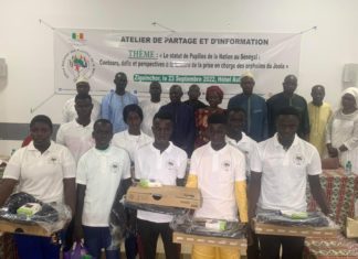Sunugaal éducation: remise de prix à 81 pupilles de la nation