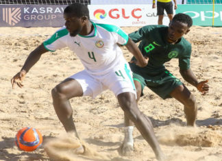 Après avoir battu les Mambas du Mozambique, à domicile: Les Lions de Beach en finale et décrochent le ticket Mondial