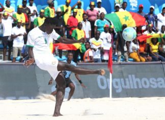 CAN Beach Soccer : le Sénégal bat l’Égypte et file en demi-finale