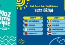 CAN BEACH SOCCER 2022 : Le Nigeria ne participera pas à la compétition