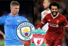 DERBY LIVERPOOL-MANCHESTER CITY: Fin de la série d’invincibilité des Citezens