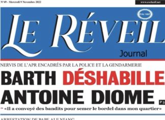 TITROLOGIE des quotidiens sénégalais du mercredi 9 novembre 2022