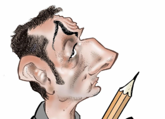 Désormais 8 milliards de Terriens: la caricature de Damien Glez