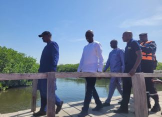 TRAVAUX ROUTIERS : Mansour Faye crapahute pour une visite de chantiers