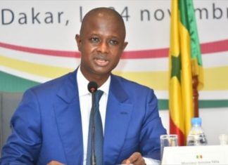 ANTOINE DIOME A TOUBA, SUITE A L’INCENDIE AU MARCHE OCASS