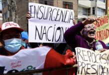 ACTU-MONDE : Le Président du Pérou décrète l’état d’urgence à Lima à cause des manifestations