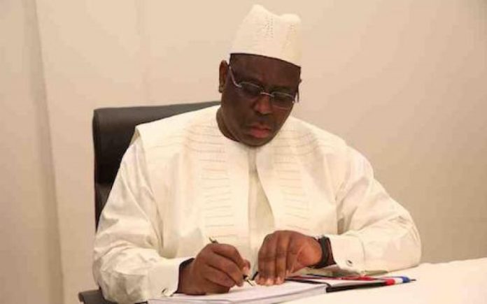 Macky Sall - Signature