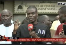 SIT-IN DE WALF : Les acteurs de la presse exigent le départ de Babacar Diagne