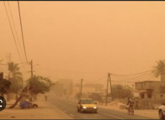 MÉTÉO : Une vague de poussière annoncée sur l’ensemble du pays