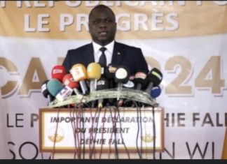 PRÉSIDENTIELLE 2024 : Déthié Fall candidat!