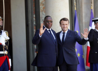 INTERNATIONAL : Le Président Macky Sall, à l’Élysée, hier