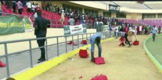 LUTTE : L’Arène nationale vandalisée par les supporters