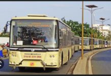 MARCHE DE YEWWI : Dakar dem Dikk suspend le transport urbain et interurbain