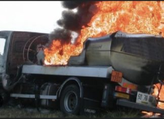 SAINT-LOUIS : Un incendie emporte six camions dans un garage mécanique
