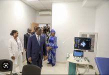 SÉDHIOU : Le centre hospitalier Amadou Tidiane Ba inauguré par Macky Sall