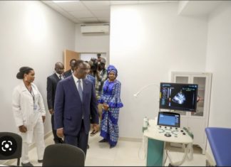 SÉDHIOU : Le centre hospitalier Amadou Tidiane Ba inauguré par Macky Sall