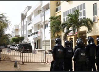 ‘Prodac-Procès’: Les forces de l’ordre barricadent à nouveau les abords du domicile de Sonko