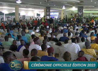 Ziarra générale: début de la cérémonie officielle à Tivaouane