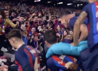 FOOTBALL-CLASSICO (LIGA) : Le Barça élimine le Real dans la course au titre et devient le probable champion d’Espagne