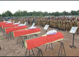 AFRICA TIMES : 33 militaires tués lors d’une attaque dans l’Est du Burkina Faso