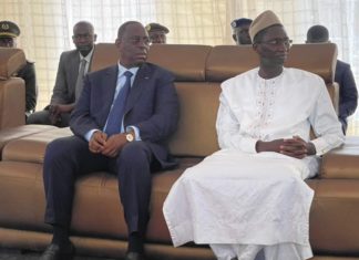CONDOLÉANCES À RUFISQUE : MACKY SALL & ISMAÏLA MADIOR FALL, COMME THIÈRÈ AK SOOW !
