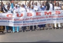 ÉDUCATION : Les enseignants du Cusems « boudent » les classes du lundi au mercredi