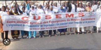 ÉDUCATION : Les enseignants du Cusems « boudent » les classes du lundi au mercredi
