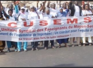 ÉDUCATION : Les enseignants du Cusems « boudent » les classes du lundi au mercredi