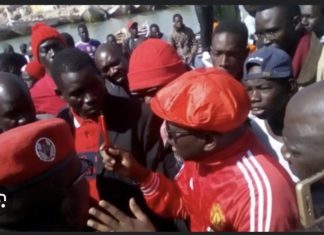 SAINT-LOUIS : Le premier ministre Amadou Ba accueilli par des brassards rouges à Pikine