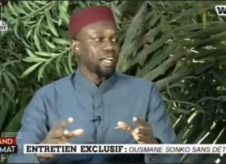 SORTIE DE SONKO SUR WALF TV : « Si Macky Sall veut m’arrêter, il devra se salir les mains »