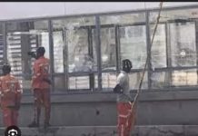 MANIFESTATIONS À DAKAR : La station de Liberté 6 et les chantiers du BRT saccagés