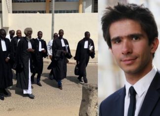 Les avocats de Sonko en conférence de presse à Paris, ce lundi