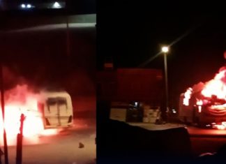 ‘Condamnation’ d’Ousmane Sonko: à Mbour, deux bus de Dakar Dem Dikk incendiés par des manifestants