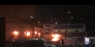 Une trentaine de bus de Dakar Dem Dikk incendiés à Keur Massar