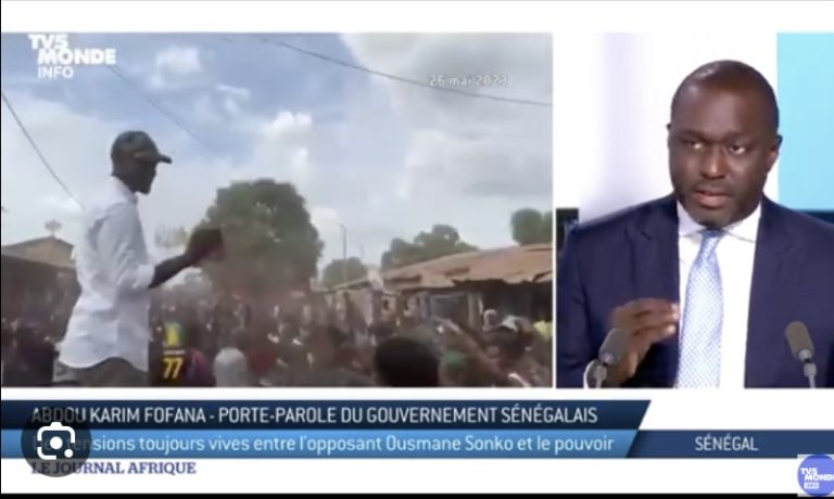 PORTE-PAROLE DU GOUVERNEMENT SUR TV5 : NOIR DE COLÈRE, ABDOU KARIM FOFANA TACLE SÉVÈREMENT OUSMANE SONKO ET MENACE