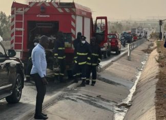 Route de Koutal (Kaolack) : 3 personnes tuées dans une collision