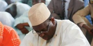 Macky a présenté ses condoléances à Ndiassane
